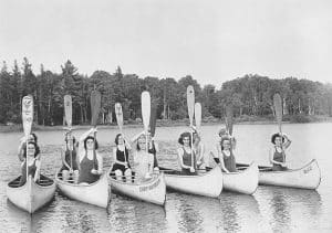 A traditional summer camp today may look a lot like a traditional summer camp from a hundred years ago.