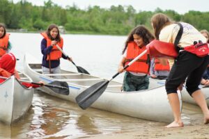 Girls go to summer camp to build confidence
